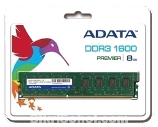 Adata 8GB DDR3 1600 Mhz Ram